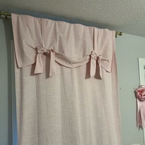 Pottery barn evelyn bow blackout curtain